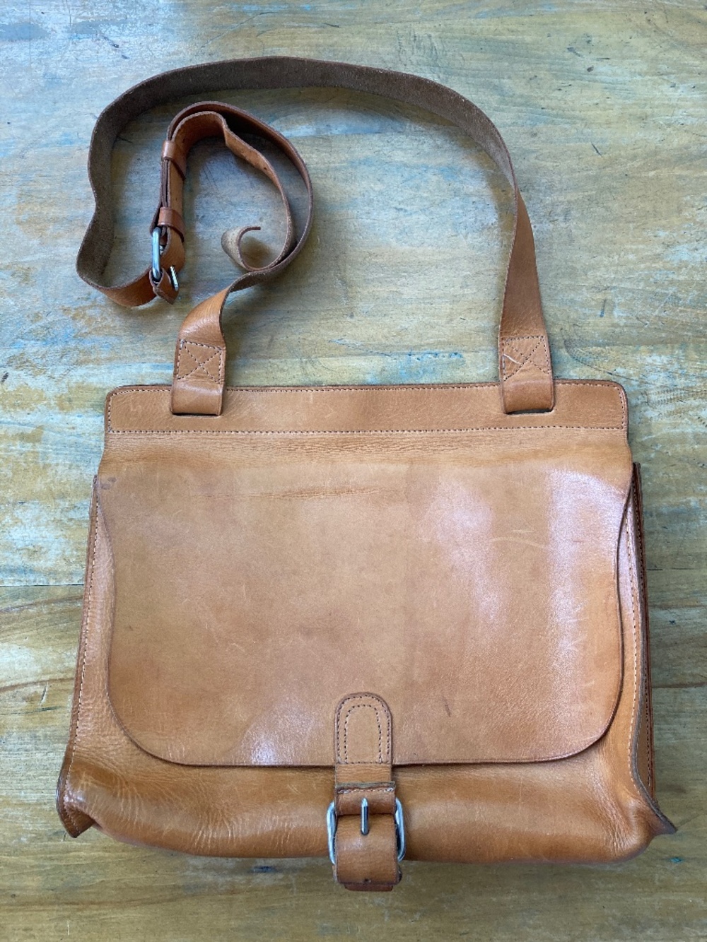 Caramel/Tan/Light Brown Leather Bag